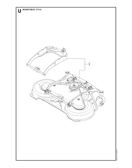 Husqvarna PROFLEX 21 AWD - 44" 112cm Cutting Deck