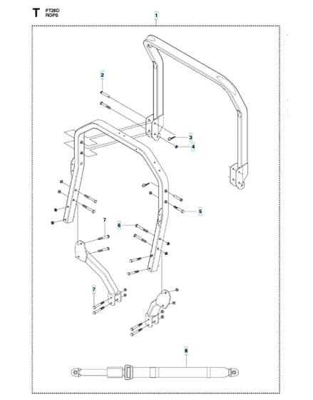 Husqvarna PT 26D - Attatchments