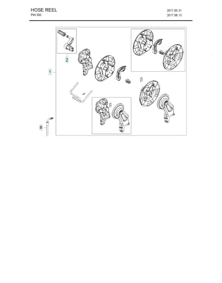Husqvarna PW 360 - Hose Reel