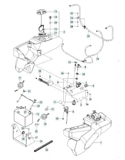 Husqvarna Pz34 Fx Bf - Ignition System