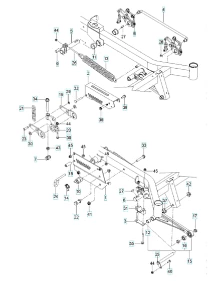 Husqvarna Pz34 Fx Bf - Mower Lift & Deck Lift