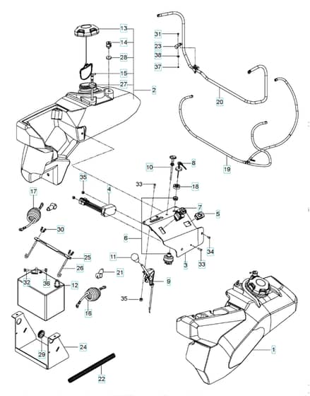 Husqvarna Pz6029 Fx - Ignition System