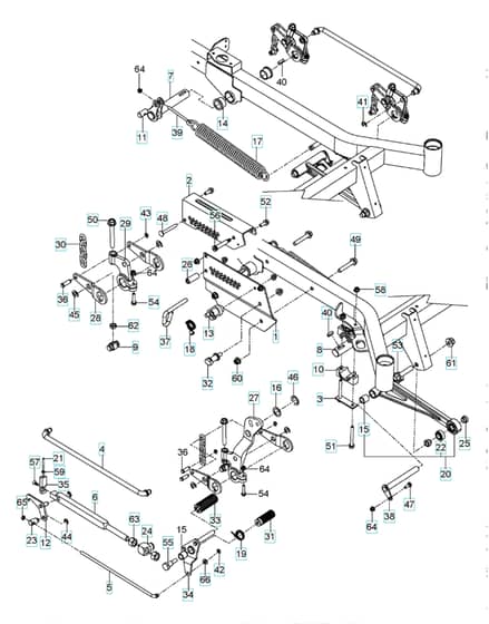 Husqvarna Pz6029 Fx - Mower Lift & Deck Lift