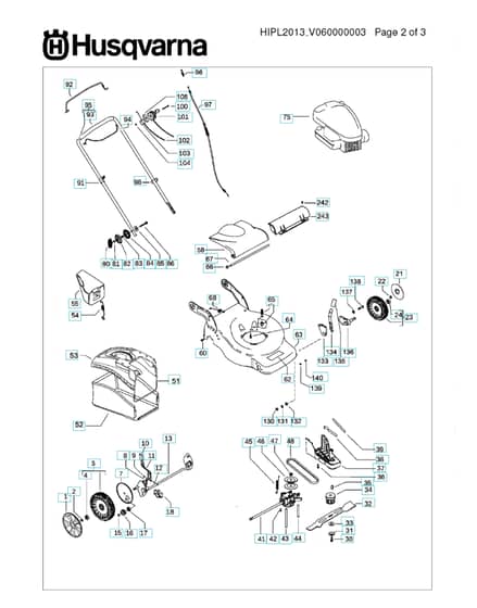 Husqvarna R147 SP - Product Complete