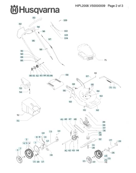 Husqvarna R147S - Product Complete