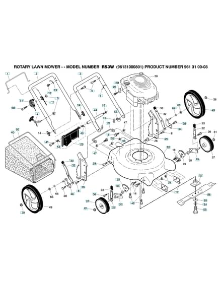 Husqvarna R53 W - Product Complete