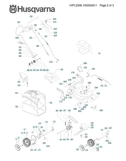 Husqvarna R150SH - Product Complete
