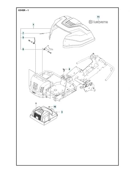 Husqvarna R 216T AWD - Cover