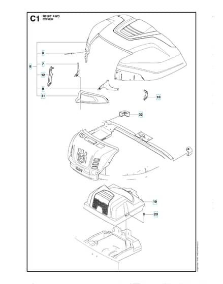 Husqvarna R 316T AWD - Cover 2