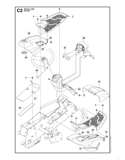 Husqvarna R 316TS AWD - Cover 3