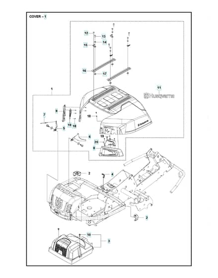 Husqvarna R 316TX AWD - Cover