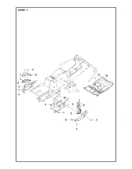Husqvarna R 318X - Cover 3