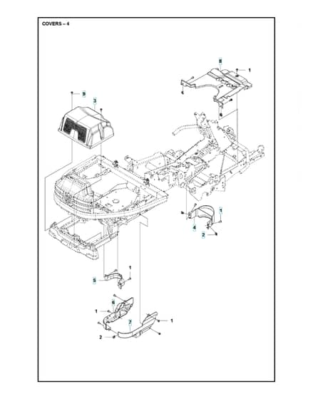 Husqvarna R 420TSX AWD - Cover 4