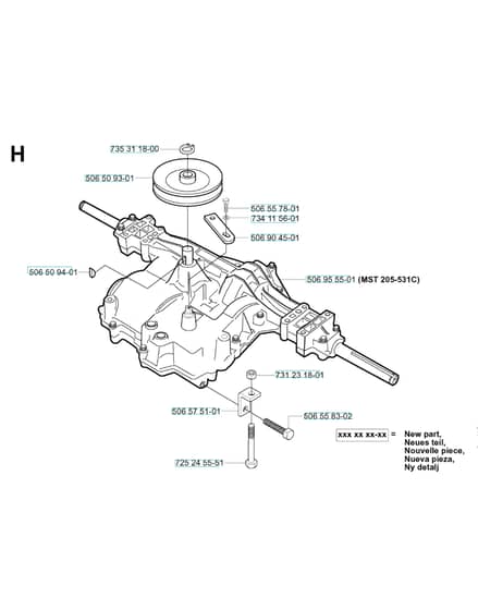 Husqvarna RIDER 11 - Transmission