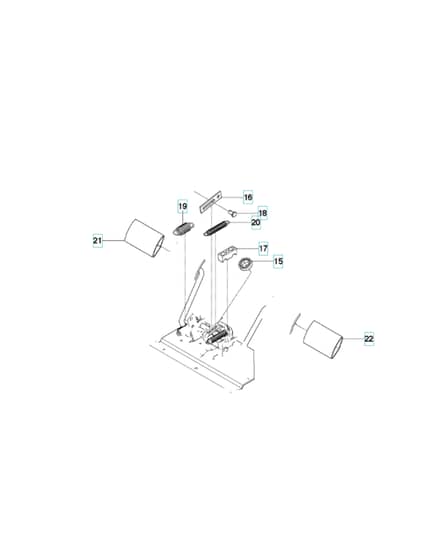 Husqvarna RIDER 11C - Pedals 2
