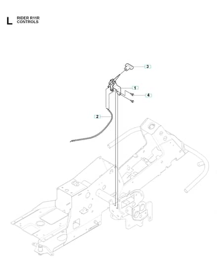 Husqvarna RIDER 11R - Controls