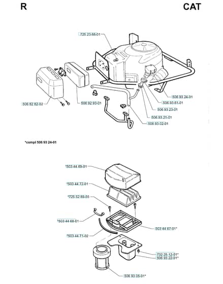 Husqvarna RIDER 1200 - Engine 2