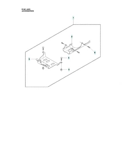 Husqvarna RIDER 16C AWD - Accessories