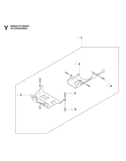 Husqvarna RIDER 175 AWD - Accessories
