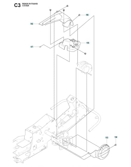 Husqvarna RIDER 175 AWD - Cover 2