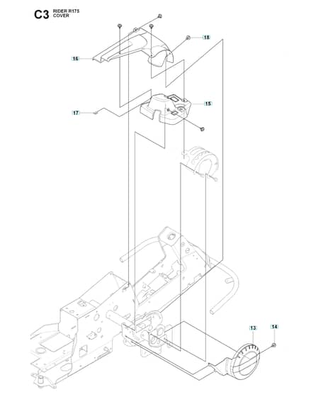 Husqvarna RIDER 175 - Cover 2
