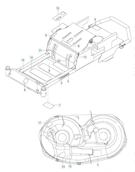 Husqvarna Rz19 - Decals
