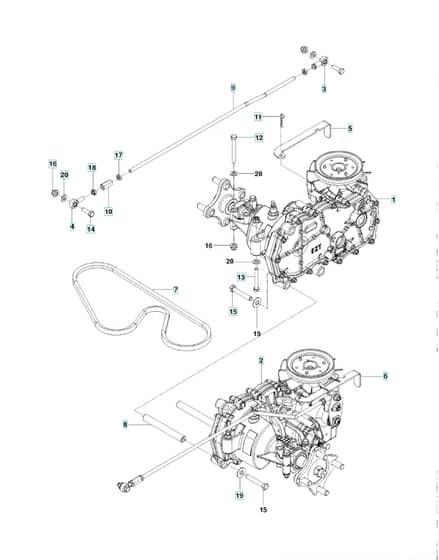 Husqvarna Rz4216 Ca - Hydraulic Pump