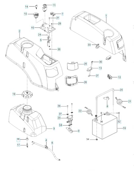 Husqvarna Rz4219 F - Ignition System