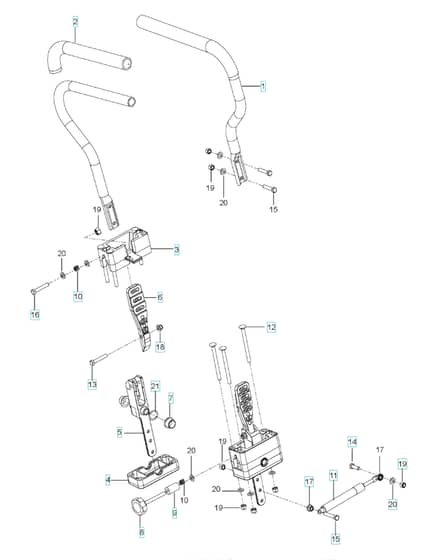 Husqvarna Rz4219 F - Steering