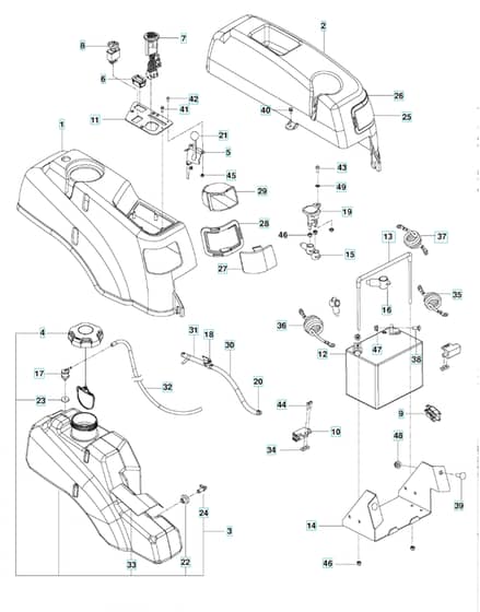 Husqvarna Rz46I Bf - Ignition System