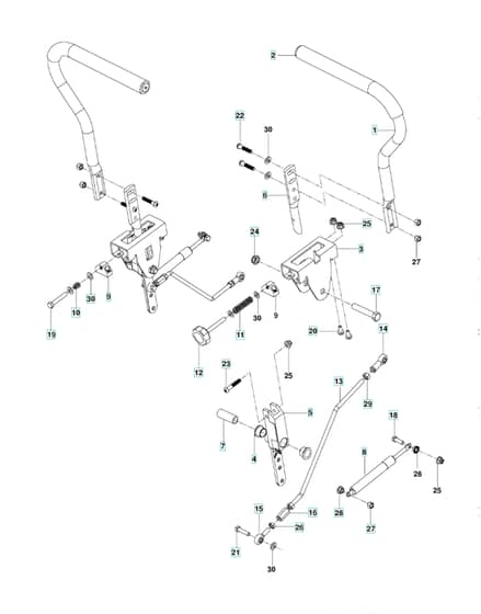 Husqvarna Rz4824F - Steering