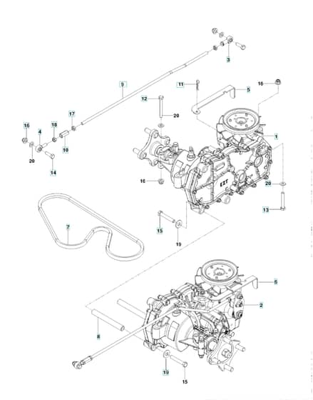 Husqvarna Rz 4219 Bf - Hydraulic Pump