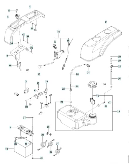 Husqvarna Rz 4219 Bf - Ignition System
