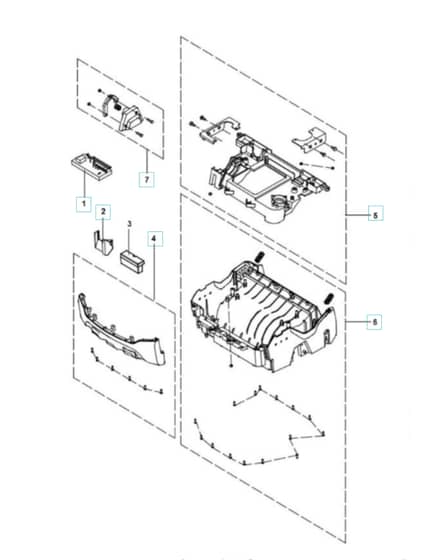 Husqvarna S 138I - Chassis & Frame