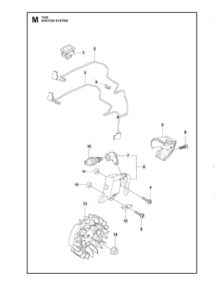 Husqvarna T435 - Ignition System