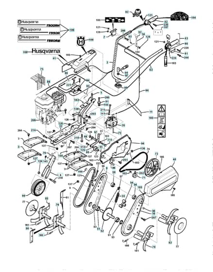 Husqvarna T550R - 2010-1 - Product Complete