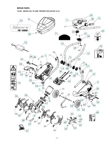 Husqvarna TB1000 - 2011-3 - Product Complete