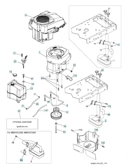 Husqvarna Tc 138 - Engine