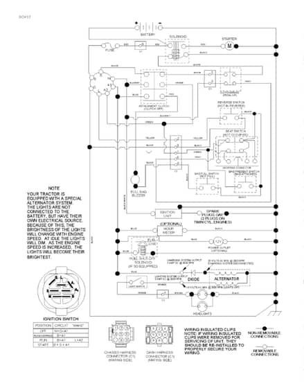 Husqvarna Tc 138 - Schematic