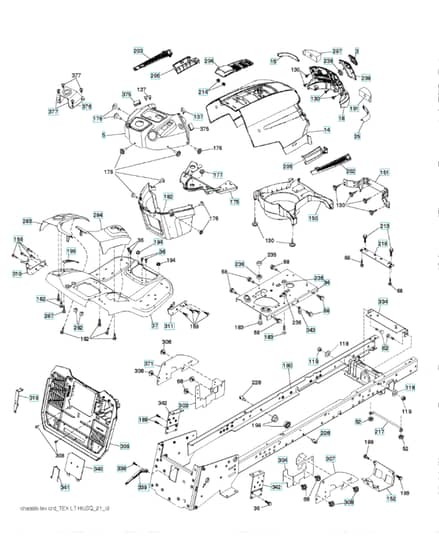 Husqvarna Tc 138L - Chassis & Enclosures