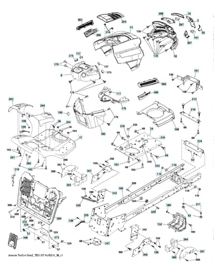 Husqvarna Tc 142 - Chassis & Frame