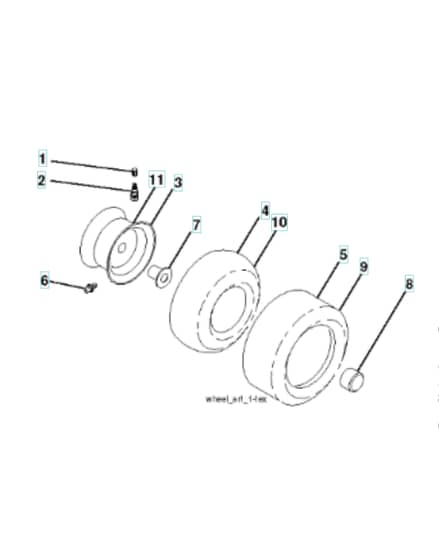 Husqvarna Tc 238T - Wheels & Tyres