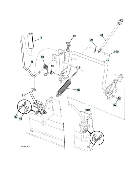 Husqvarna Tc 242Tx-2023 - Mower Lift & Deck Lift