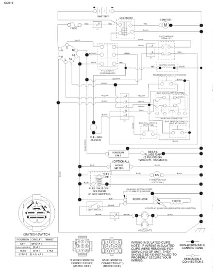 Husqvarna Tc 342 - Schematic