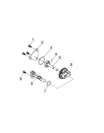 Husqvarna TF544 - Oil Pump
