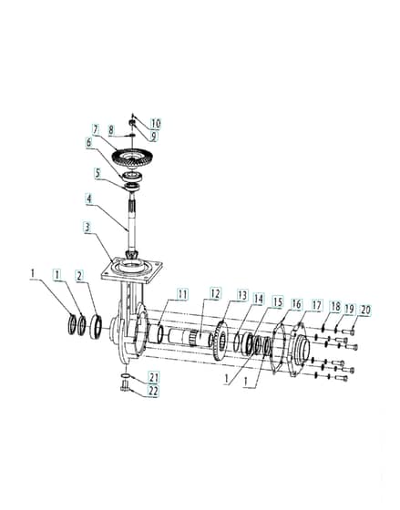 Husqvarna TF544 - Transmission 2