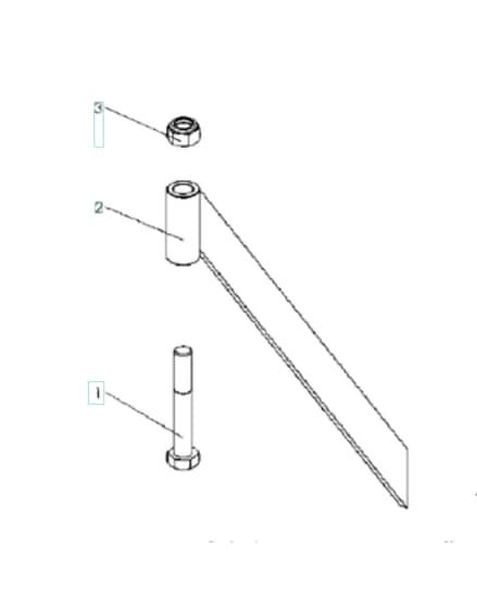 Husqvarna TF325 - Support Legs