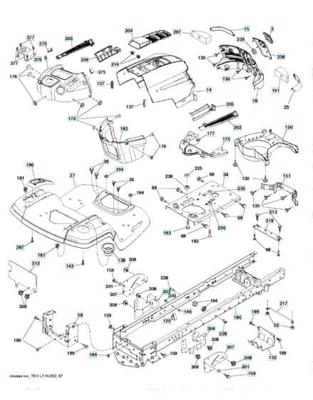 Husqvarna Ts 138L - Chassis & Enclosures