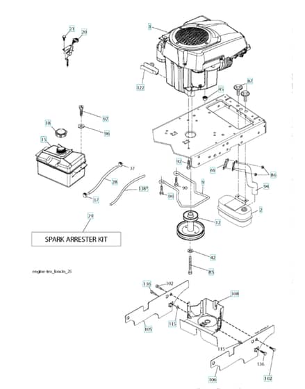 Husqvarna Ts 138L - Engine