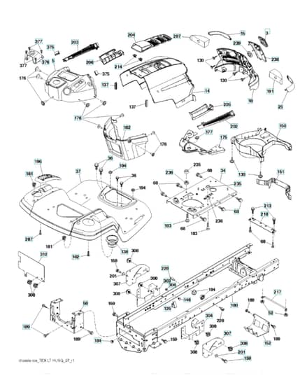 Husqvarna Ts 138M - Chassis & Enclosures